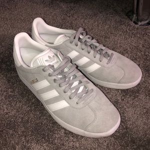 Gray Adidas Gazelle